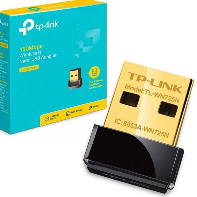 TP-Link 150Mbps Wireless N Nano USB Adapter - TL-WN725N0