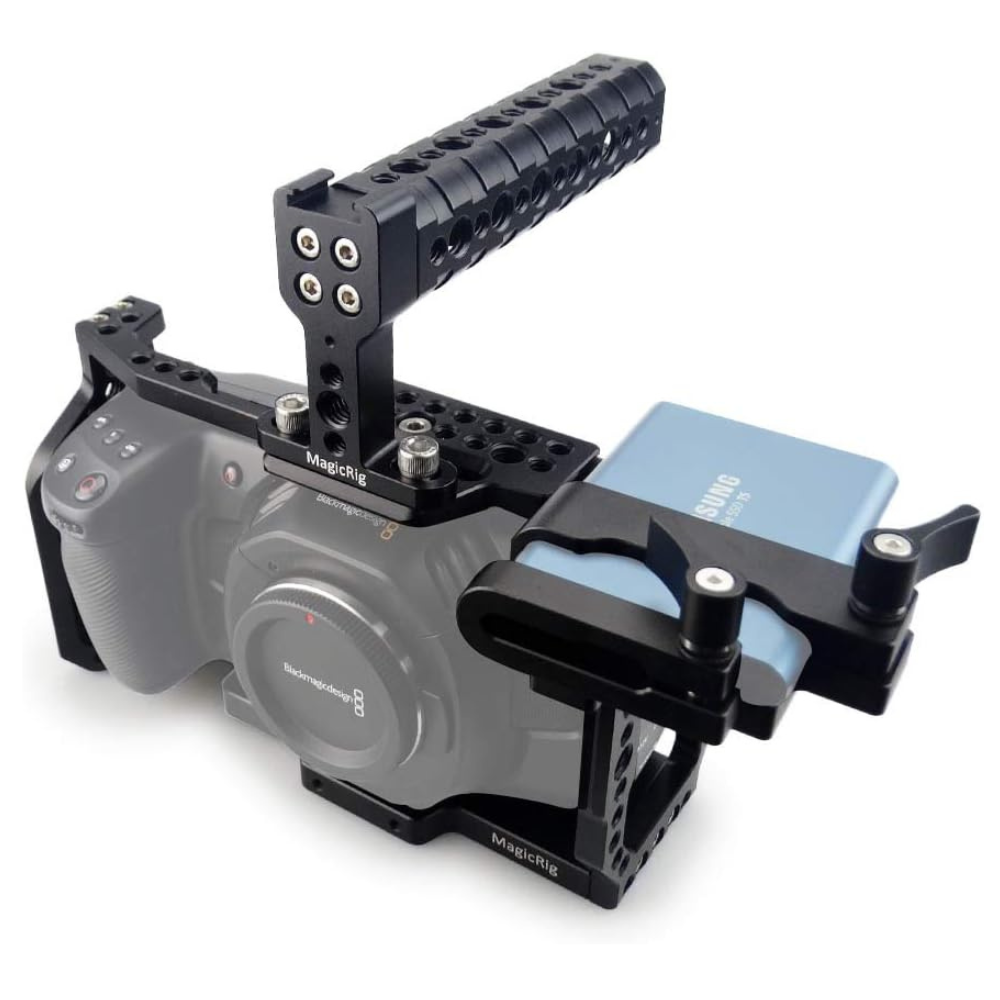 Caisi 6K / 4K Camera Cage Kit with Alai Top Handle0