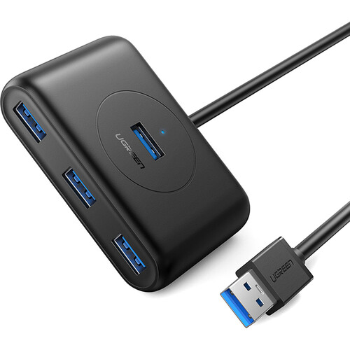 UGREEN 4-Port USB 3.2 Gen 1 Hub (Black)-UG-202900