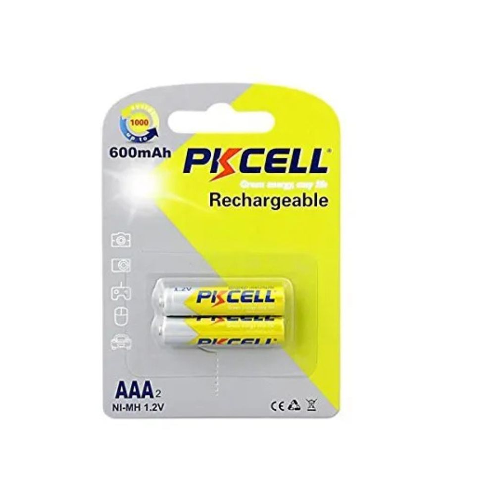 PK CELL AA RECHARGEABLE BATTERIES (PACK OF 2)