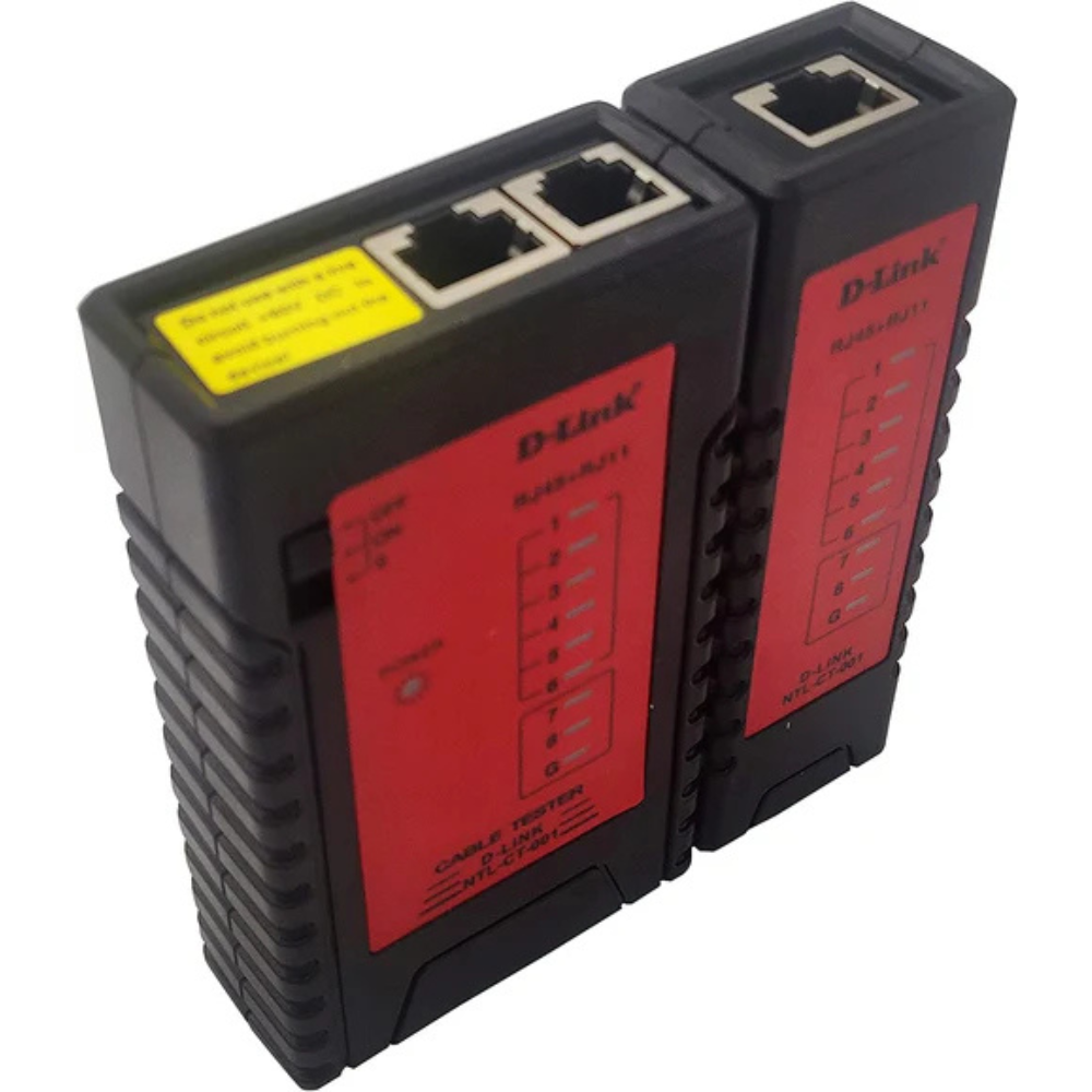 D-Link Cable Tester - Detected Cable Type RJ-11,RJ-45- NTL-CT-0014