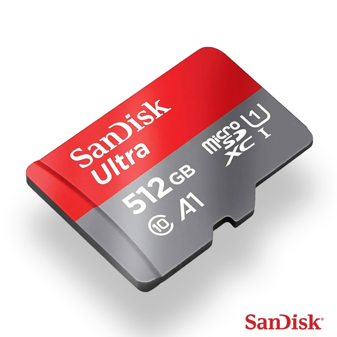 SanDisk MicroSD CLASS 10 120MBPS 512GB without Adapter – SDSQUA4-512G-GN6MN3