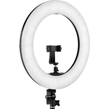 KY-BK416 Bi-Color LED Ring Light Kit with Stand (18″)3