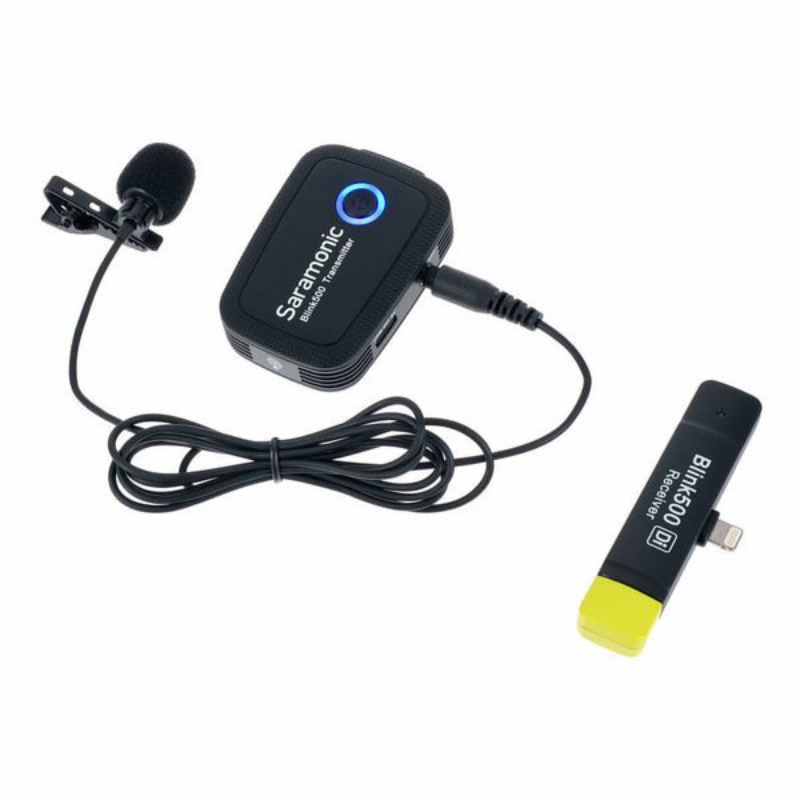 Saramonic Blink 500 B3 Digital Wireless Omni Lavalier Microphone System for Lightning iOS Devices (2.4 GHz)4