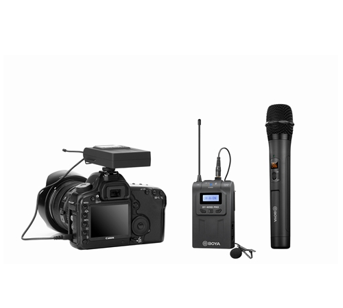 BOYA BY-WM8 PRO-K4 UHF Dual-Channel Wireless Microphone System3