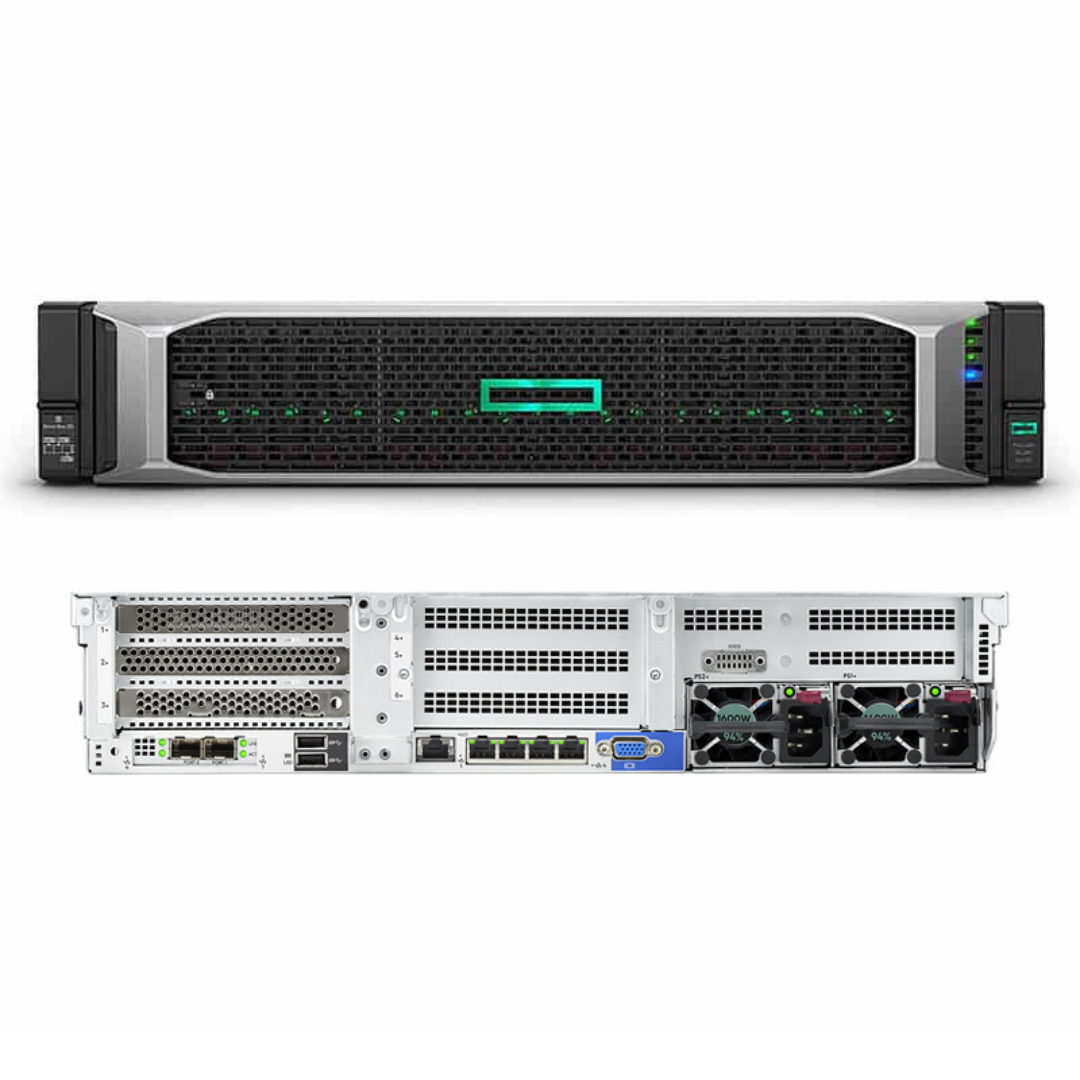 HPE ProLiant DL380 Gen10 4210R 1P 32GB-R P408i-a NC 8SFF 800W PS Server- P24841-B214
