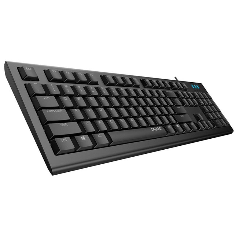Rapoo Spill Resistance Wired USB Keyboard NK18003