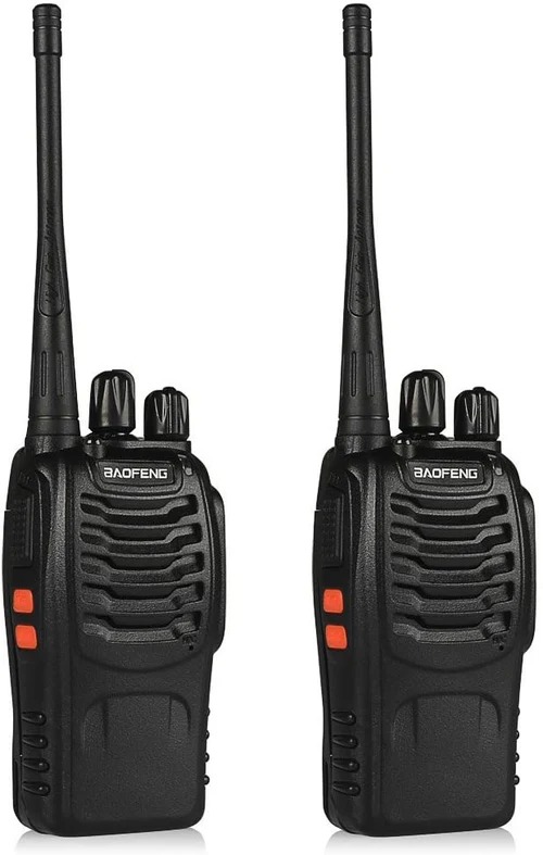 BaoFeng BF-888S Walkie Talkie – 2pcs 16-Channel Radios2