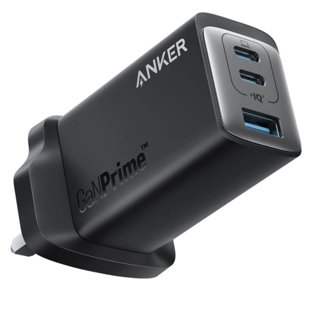 Anker 735 Charger (GaNPrime 65W) with USB-C to USB-C Cable- A26682114