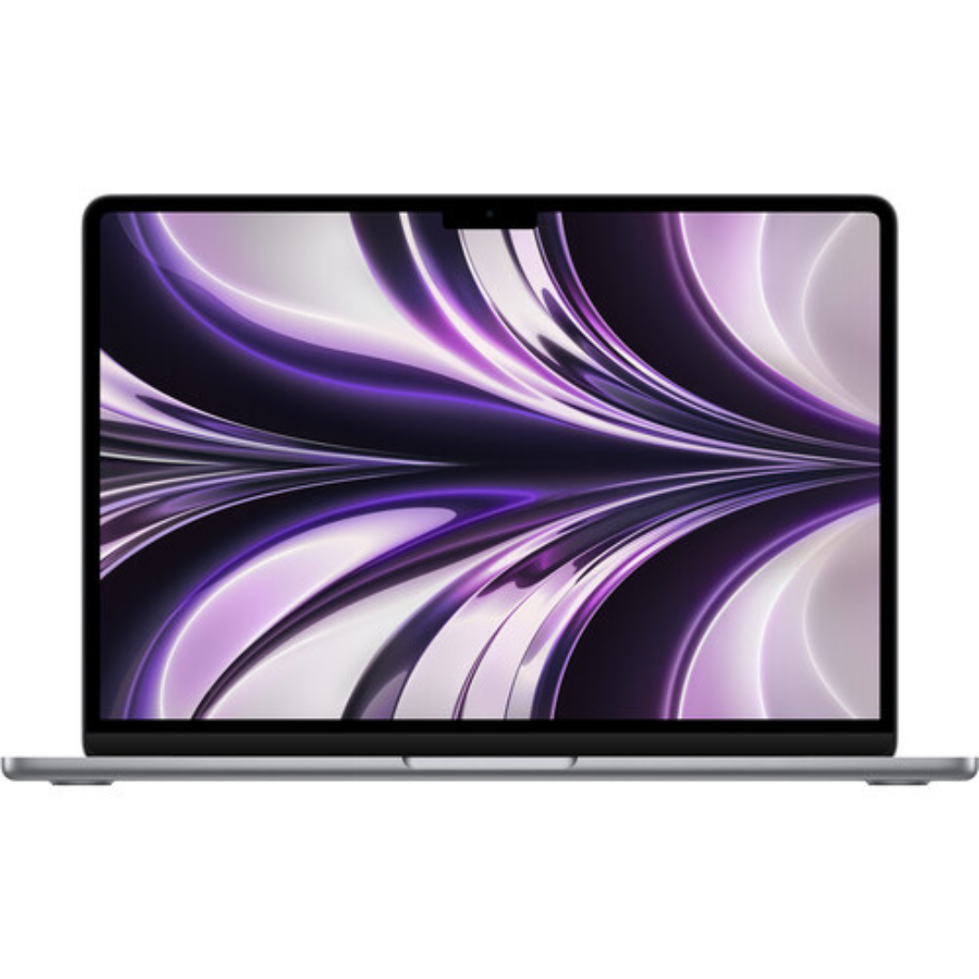 Apple Macbook Air M2 chip 8-core CPU - 10 Core GPU, 8GB RAM, 512GB SSD, 13.6”, Space grey, 1080P FHD camera, Fingerprint reader- MLXX3LL/A3
