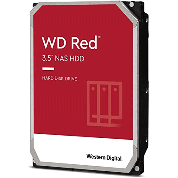 Western Digital 2TB WD Red NAS Internal Hard Drive HDD - 5400 RPM, SATA 6 Gb/s, SMR, 256MB Cache, 3.52