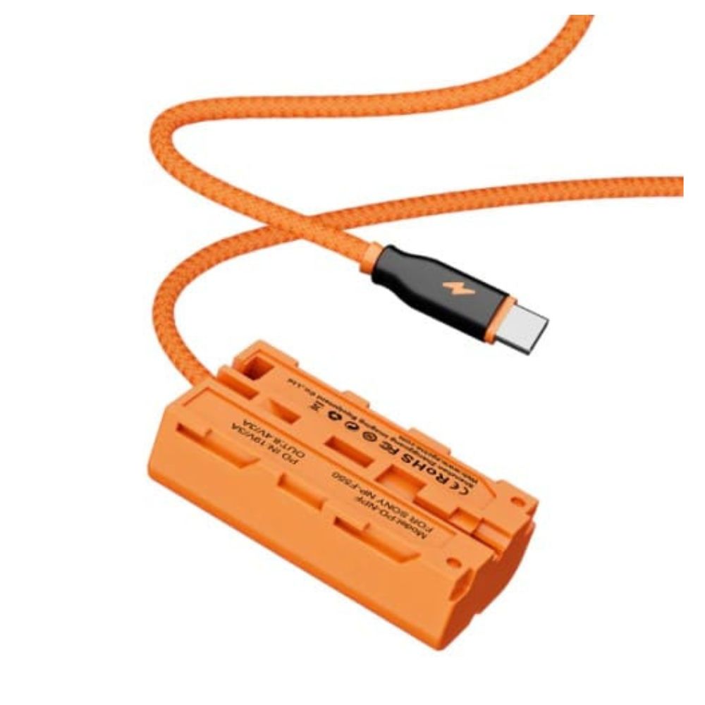 ZGCINE USB-C PD to NPF Dummy Battery Cable 