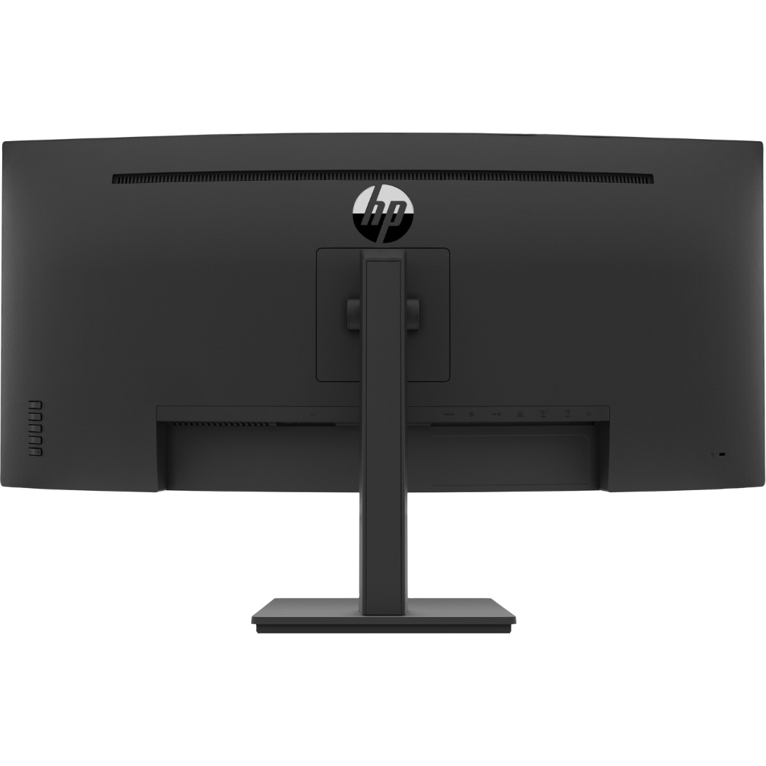 HP M34d 34' WQHD Curved Monitor, 1500R Curvature VA Display 100Hz Refresh Rate, 5ms Response Time, Height Adjustable, On Screen Controls, 1xDP / 1xHDMI/ USB-A 5Gbps / USB-B / USB-C- 3B1W4AS4