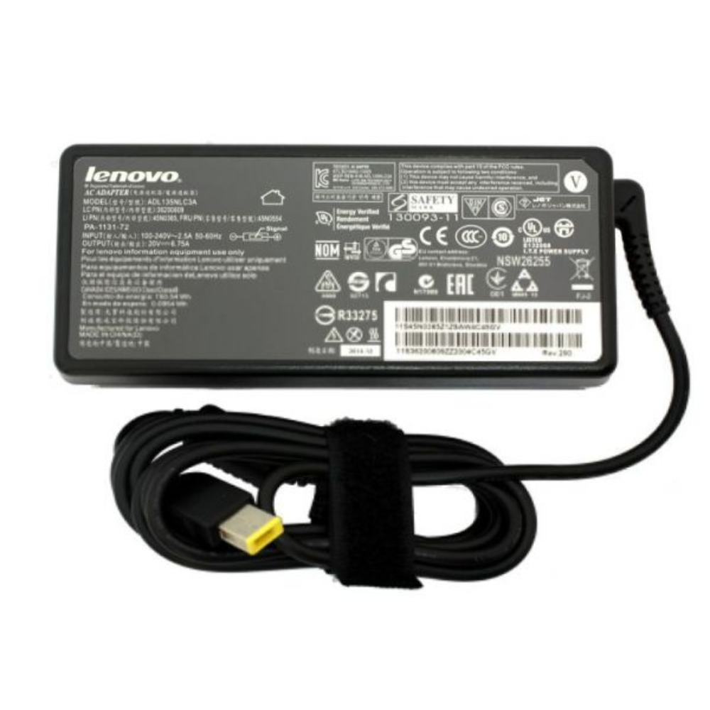 Charger for Lenovo ThinkPad 11e Chromebook  20V 3.25A 65W 0