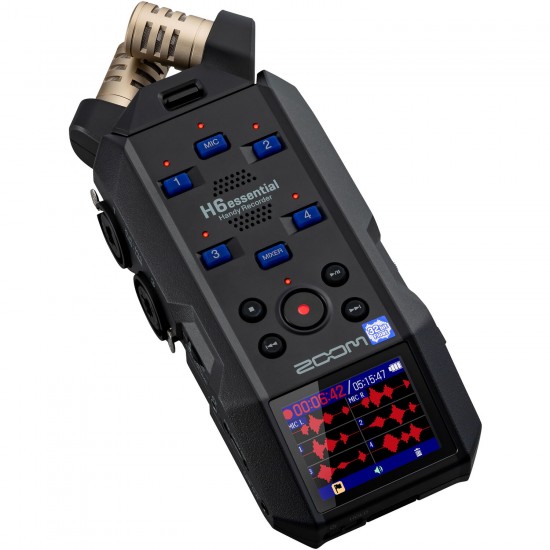 Zoom H6essential 6-Track 32-Bit Float Audio Recorder3