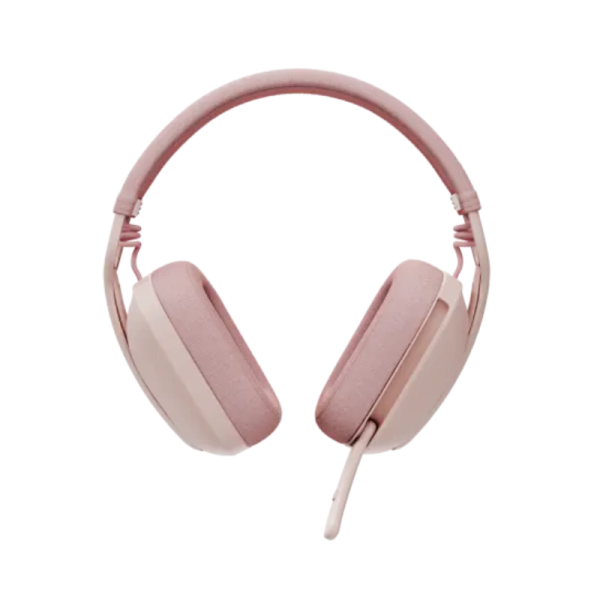 Logitech Zone Vibe 100 Bluetooth Over-the-ear Headphones - Rose - 981-001224