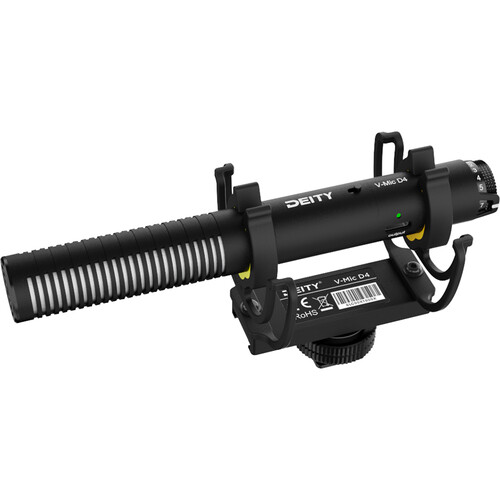 Deity Microphones V-Mic D4 Hybrid Analog/USB Camera-Mount Shotgun Microphone3