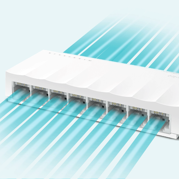TP-Link 8-Port 10/100Mbps Desktop Switch ( TL-LS1008)3