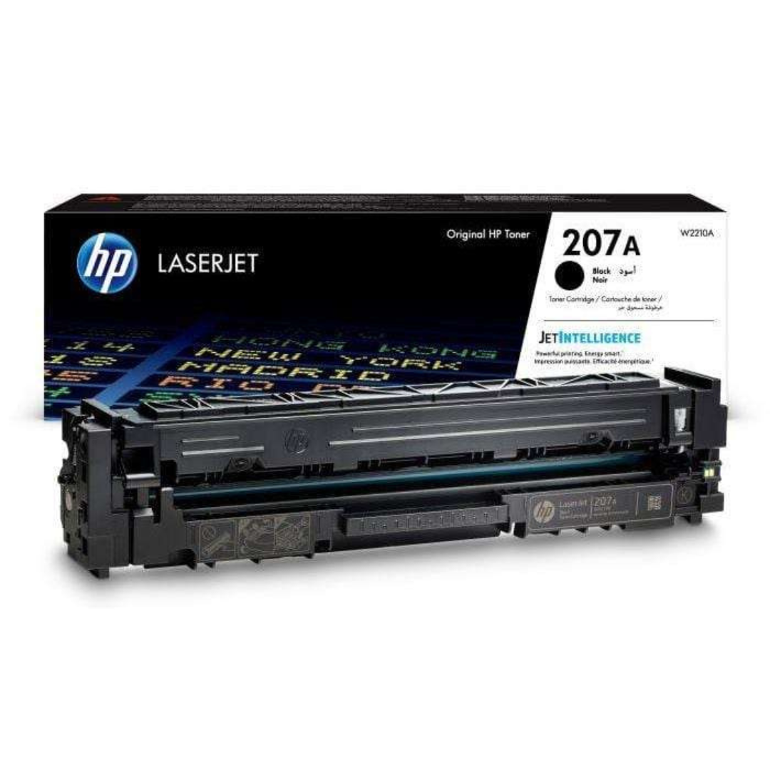HP 207A Black Original LaserJet Toner Cartridge- W2210A3