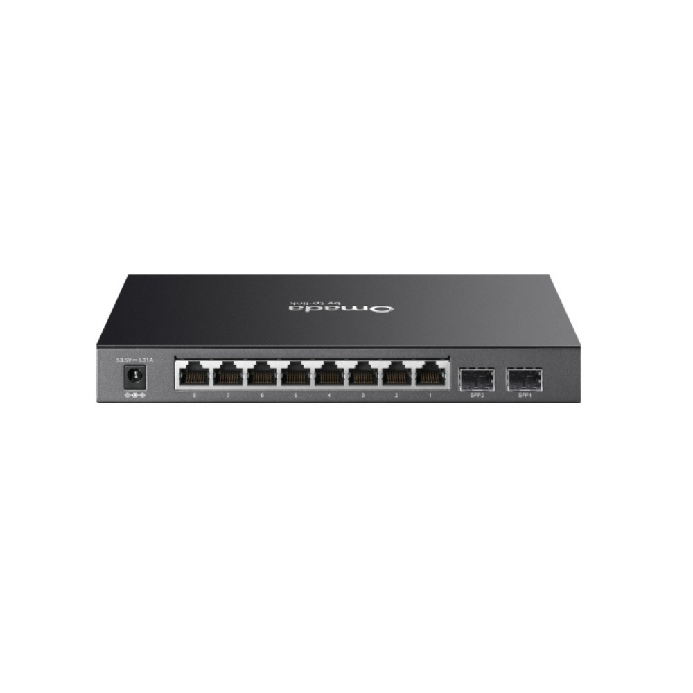 TP-Link Omada 10-Port Gigabit Smart Switch, 8-Port PoE+
