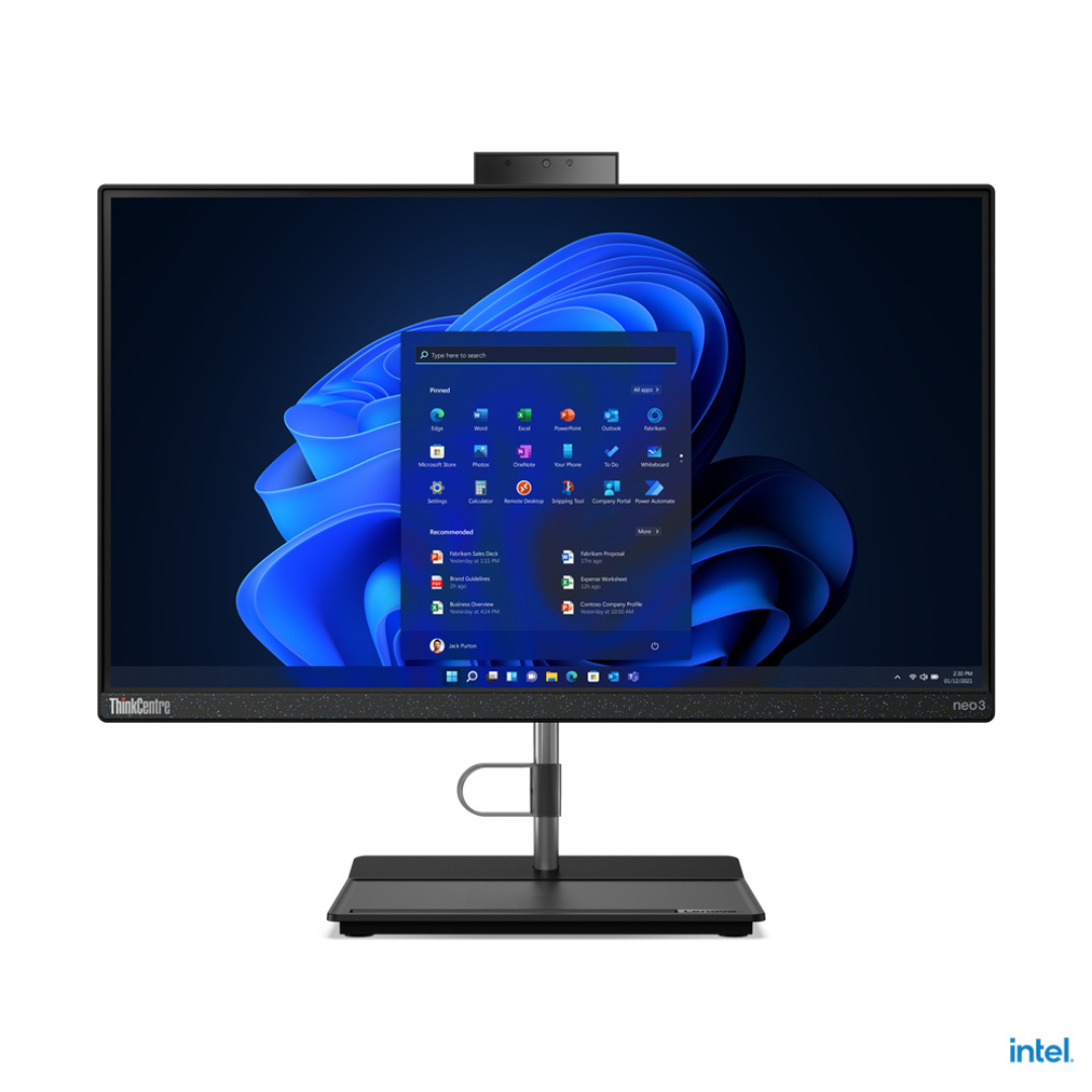 Lenovo ThinkCentre neo 30a 22, Intel Core i3 1220P, 4GB DDR4 3200, 256GB SSD M.2 2280 PCIe 4.0×4 NVMe Opal 2.0, No OS, 21.5″ FHD – 12B10044UM0