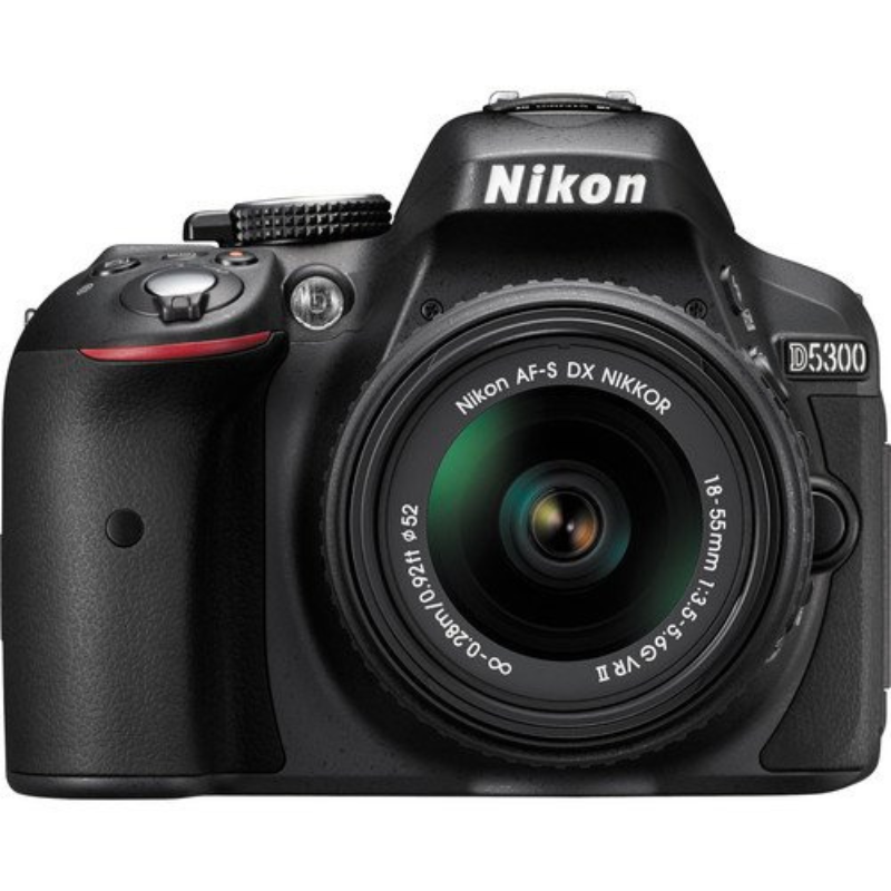 Nikon D5300 DSLR Camera with AF-P 18-55mm Lens (Black)2