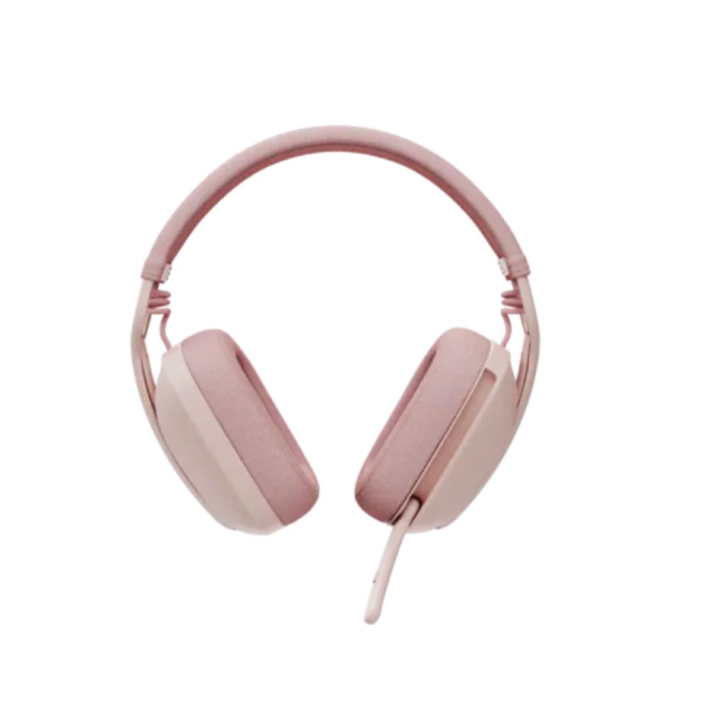 Logitech Zone Vibe 100 Bluetooth Over-the-ear Headphones - Rose - 981-001224
