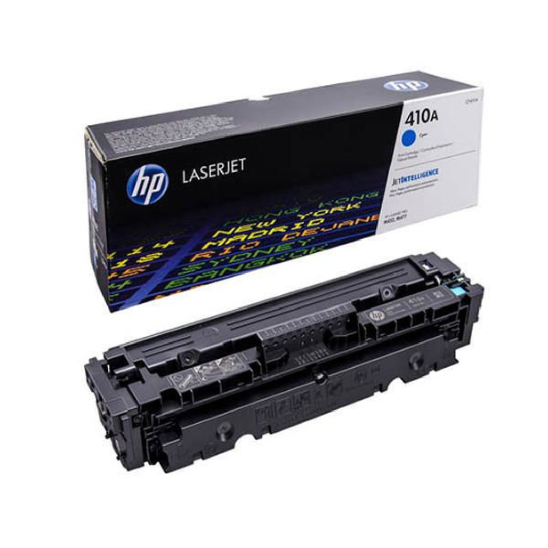 HP 410A Cyan Original LaserJet Toner Cartridge- CF411A3