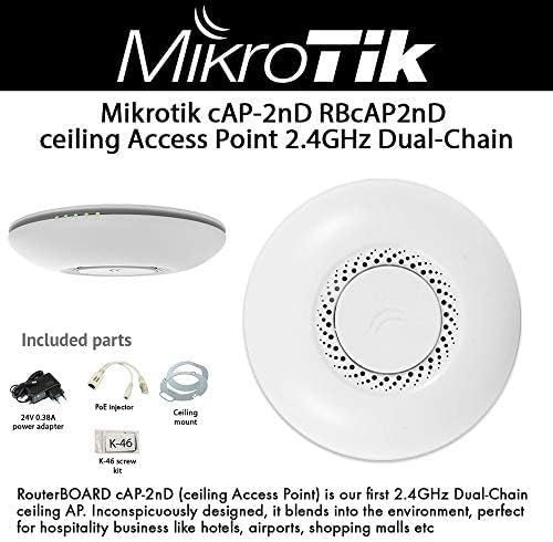 MikroTik Router BOARD cAP-2nD Ceiling Access Point- cAP-2nD0