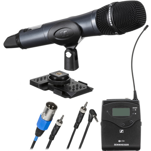Sennheiser EW 135P G4 Camera-Mount Wireless Cardioid Handheld Microphone System (B: 626 to 668 MHz)