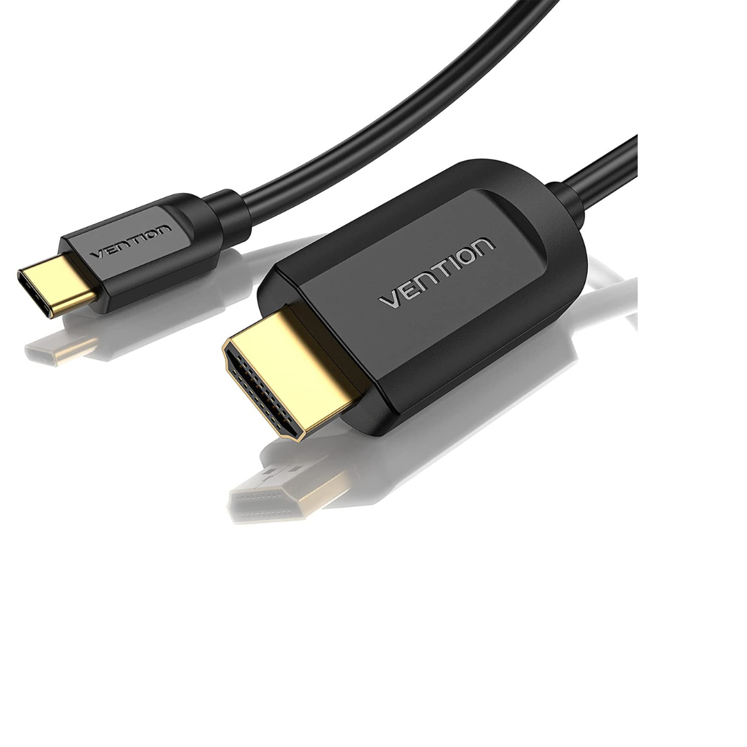 Vention Type-C to HDMI Cable 2M – Black- VEN-CGUBH3