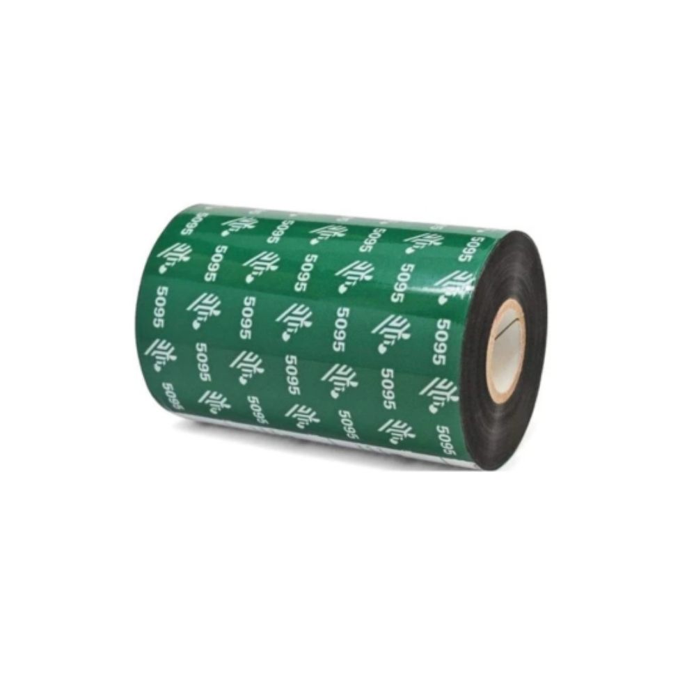  Zebra 05095BK11045 Ribbon 50695 Resin 110mmx 450m, 25mm3