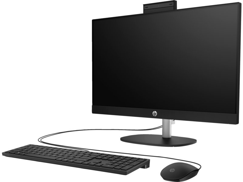 HP All-in-One 24-cr0124nh PC, Intel Core i5 1335U, 8GB DDR4 3200, 512GB PCIe NVMe M.2 SSD, FreeDOS, 23.8