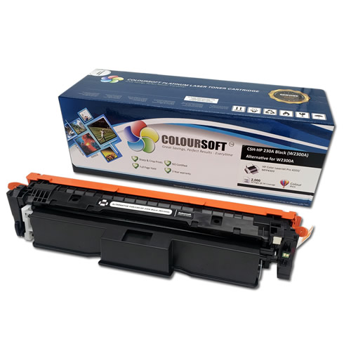 HP 230A Black Original LaserJet Toner Cartridge - W2300A