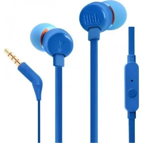 JBL Tune 110 Earphones-Blue JBLT110BLU