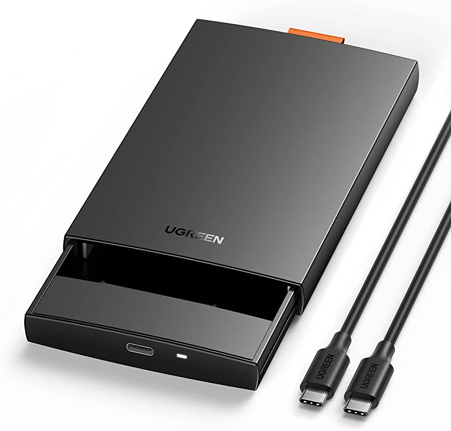 UGREEN USB 3.0 2.5″ Hard Drive Enclosure – CM237- UG-60353