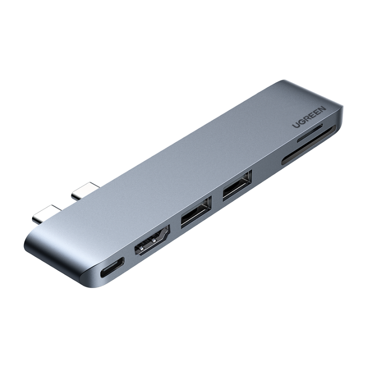 UGREEN 6-in-2 USB-C Multifunction Adapter - CM380 (UG-80856) 