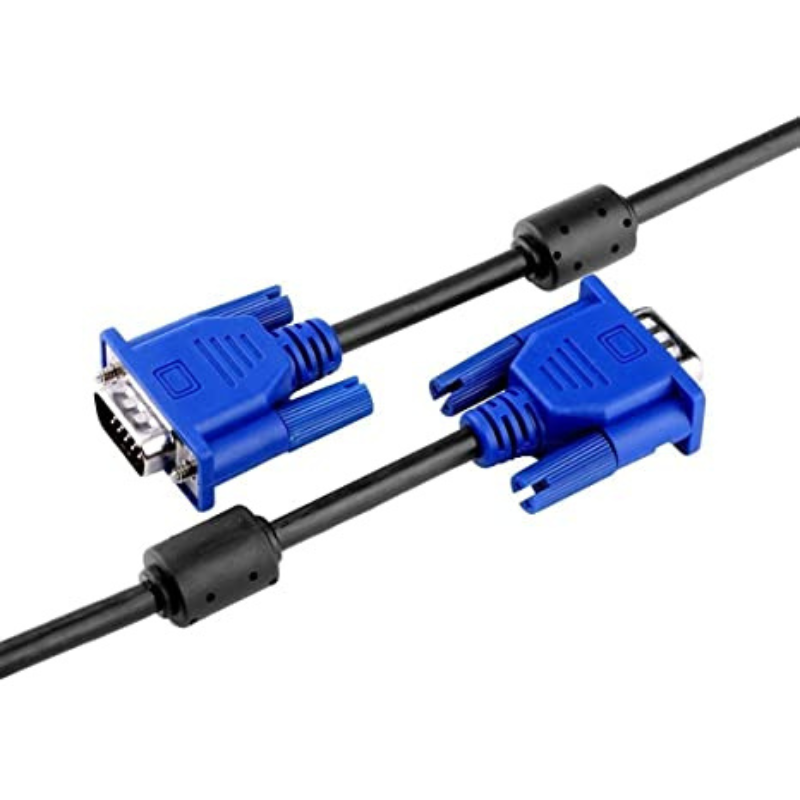 1m High Resolution Monitor VGA Cable Blue Head4