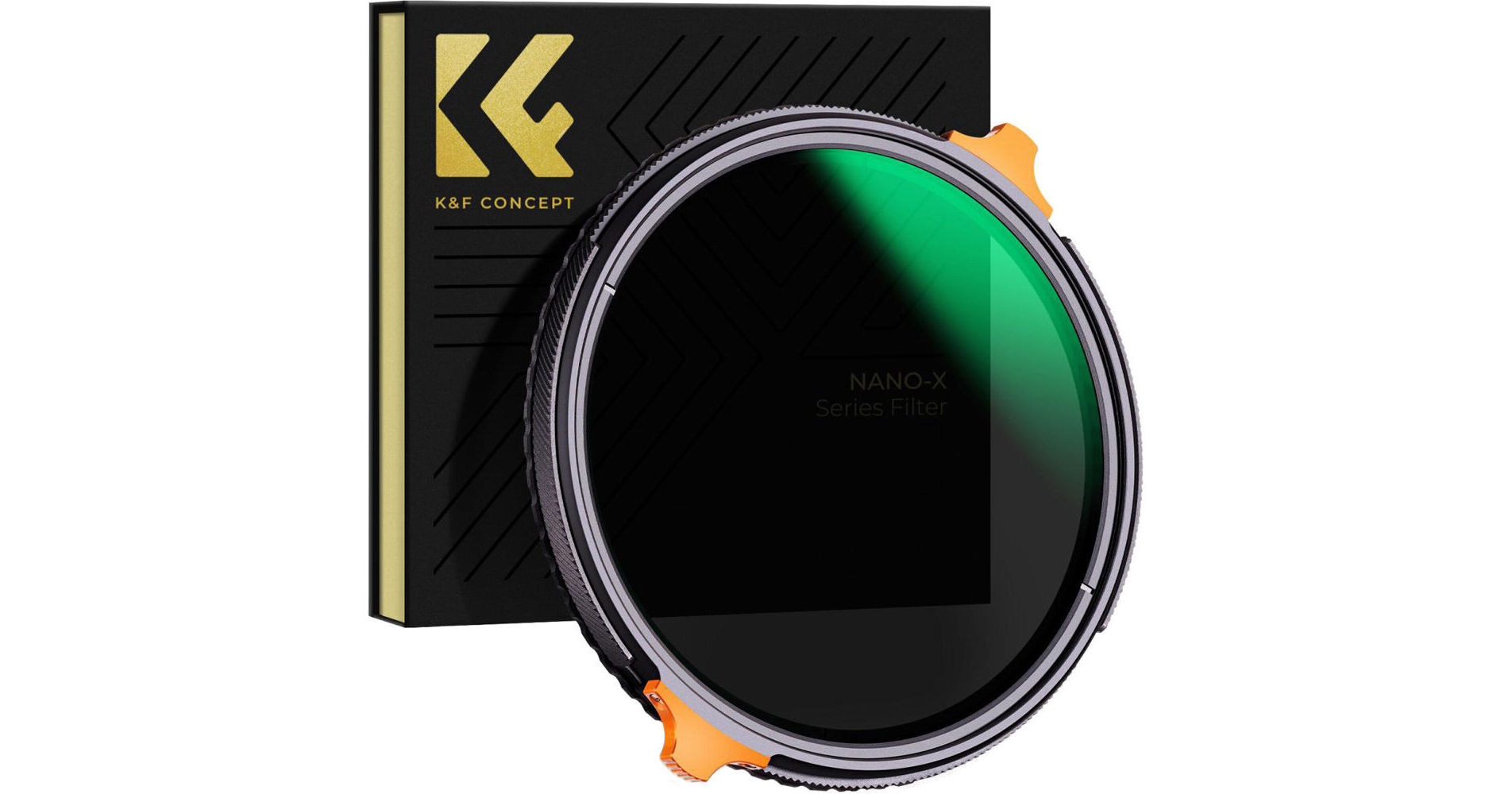 K&F Concept 82mm Nano-X Series 2-in-1 Variable ND4-ND64 & CPL Filter2