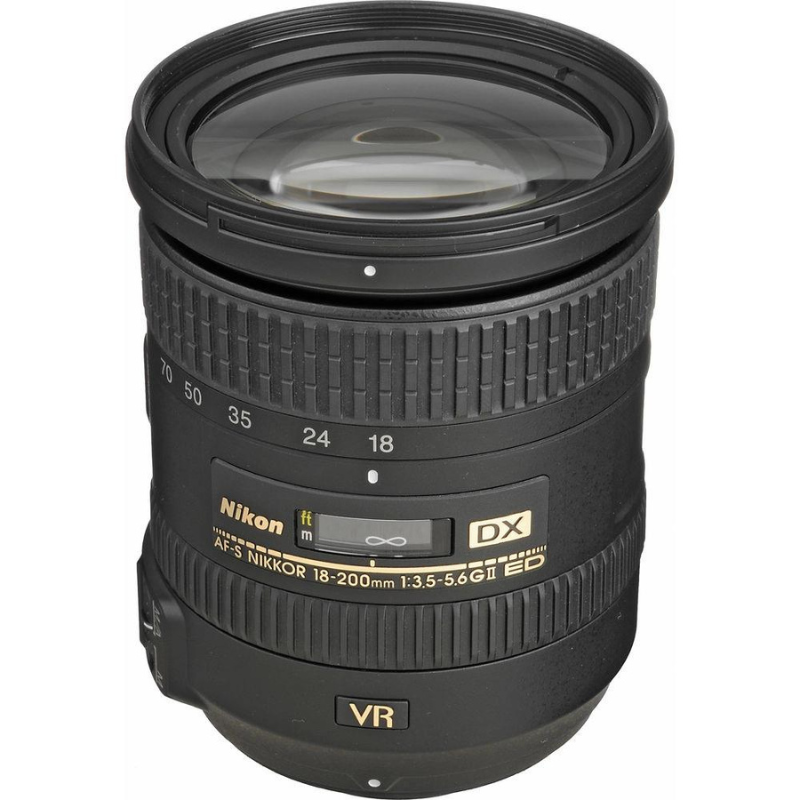 Nikon AF-S DX NIKKOR 18-200mm f/3.5-5.6G ED VR II Lens0