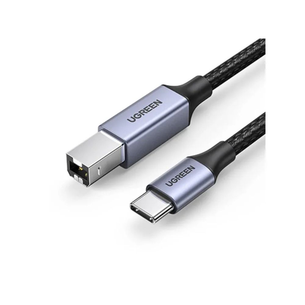 UGREEN US370 USB-C Male to USB B Male Printing Cable 1M-80806