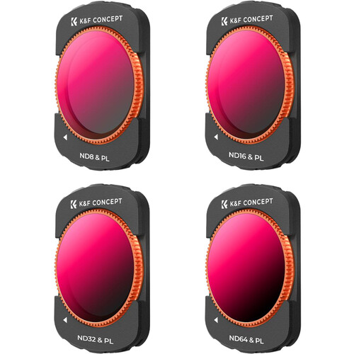 K&F Concept Nano-X Series ND/PL Filter Kit for DJI Osmo Pocket 30