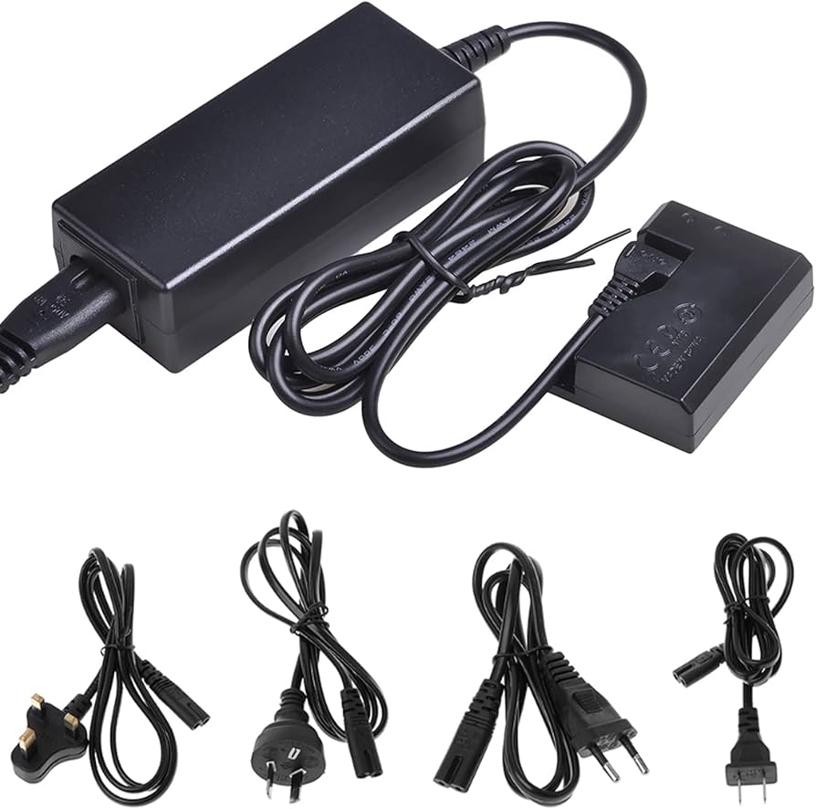 Caisi LP‑E10 Dummy Battery Direct Power Adapter Kit3