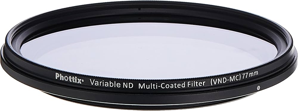Phottix Variable ND Multi-Coated Filter 77mm