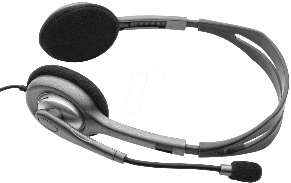  Logitech Stereo Headset H110 – Grey (3.5 MM JACK) – 981-000271