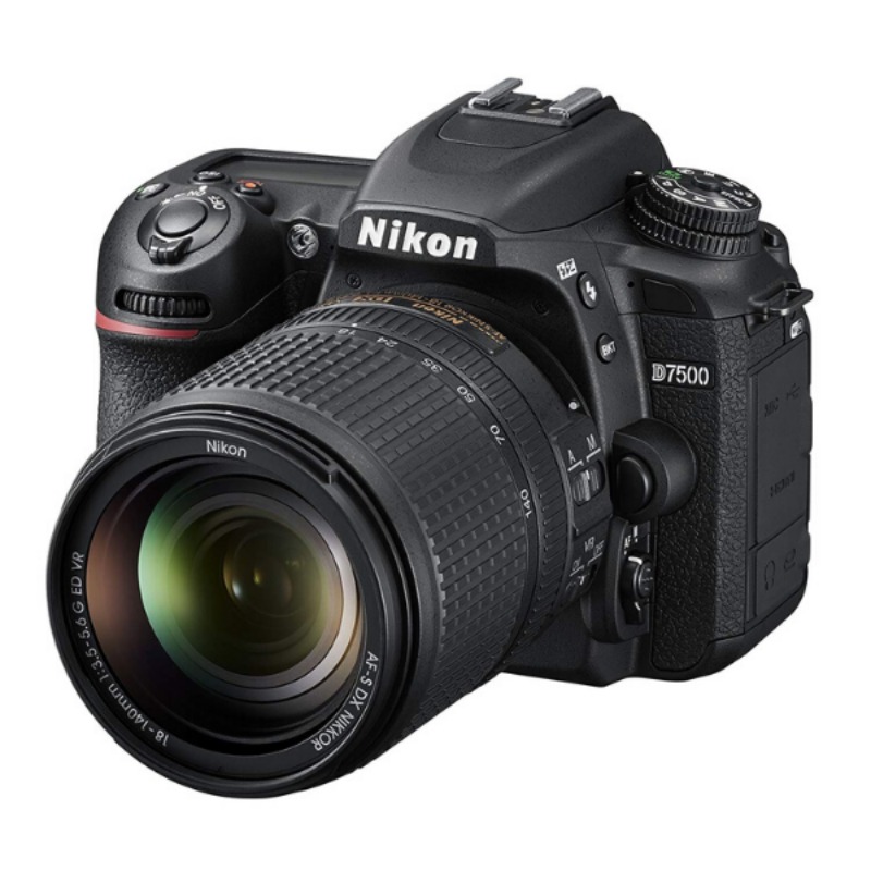 Nikon D7500 20.9MP DSLR Camera with AF-S DX NIKKOR 18-140mm f/3.5-5.6G ED VR Lens
