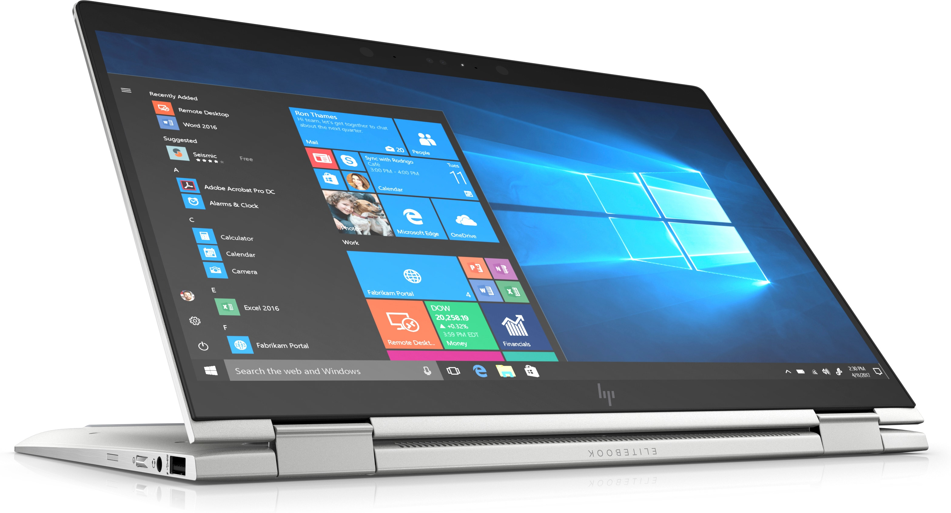 HP EliteBook 1030 G3 Intel® Core™ i7-8550U Hybrid (2-in-1) 33.8 cm (13.3