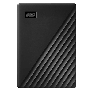 WD My Passport 4TB External Hard Drive Black  (WDBPKJ0040BBK-WESN)