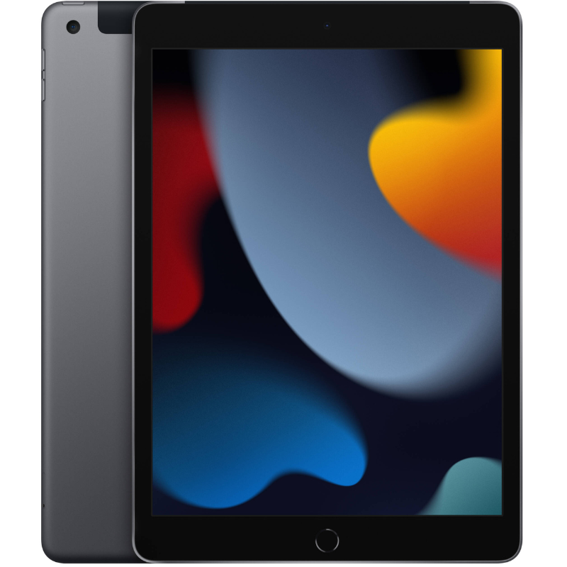 Apple iPad (9th Generation) 10.2-Inch 256GB Wi-Fi + Cellular (2021) - MK693LL/A2