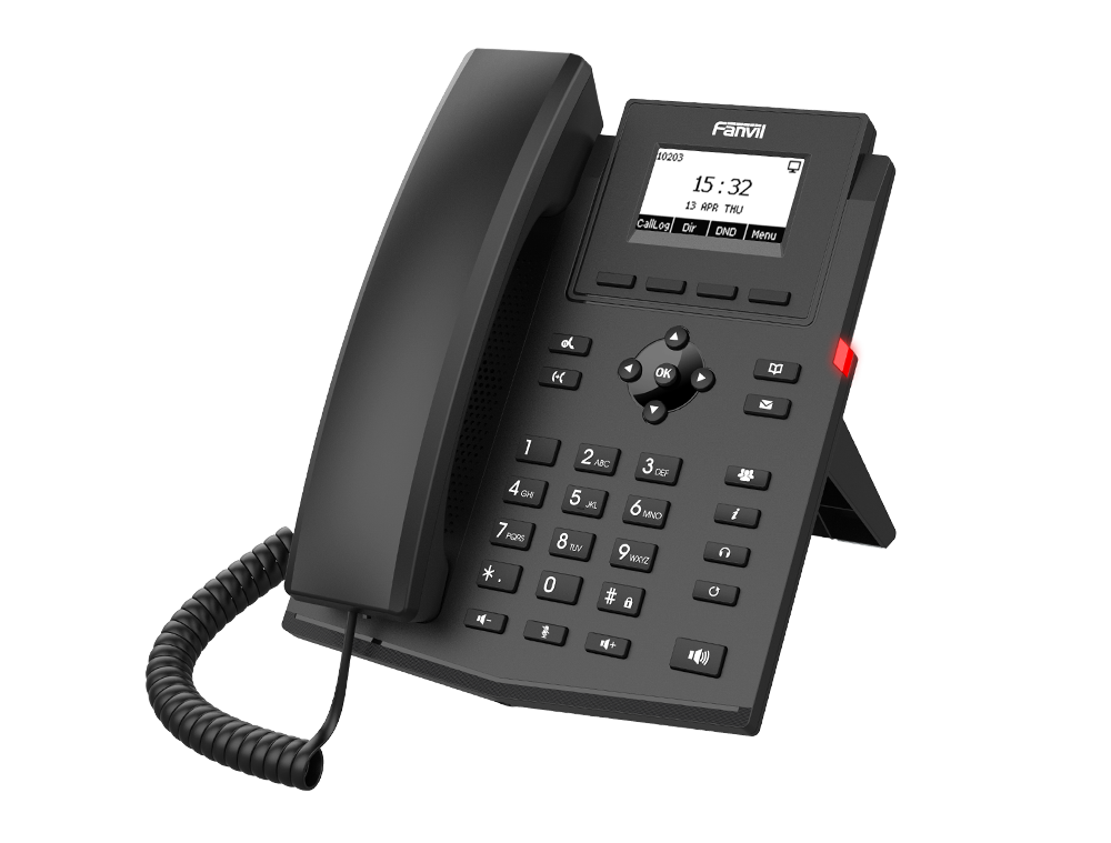 Fanvil X301P IP Phone  Entry-Level VoIP with PoE3